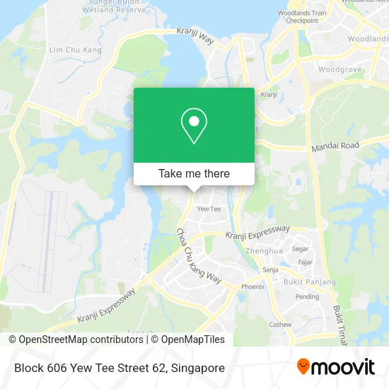 Block 606 Yew Tee Street 62 map