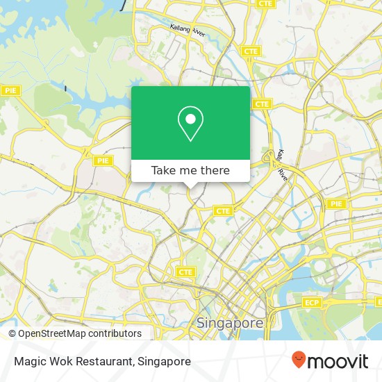 Magic Wok Restaurant地图