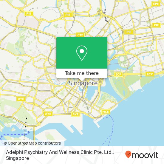 Adelphi Psychiatry And Wellness Clinic Pte. Ltd. map