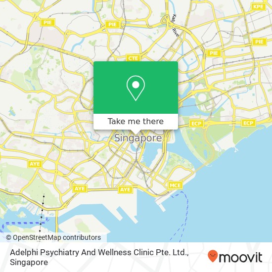 Adelphi Psychiatry And Wellness Clinic Pte. Ltd.地图