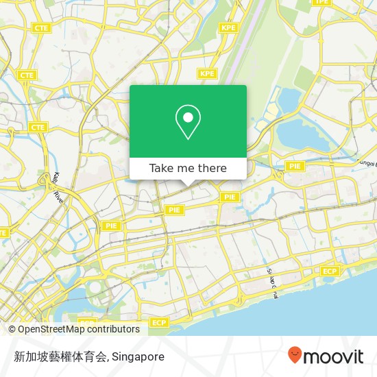 新加坡藝權体育会地图