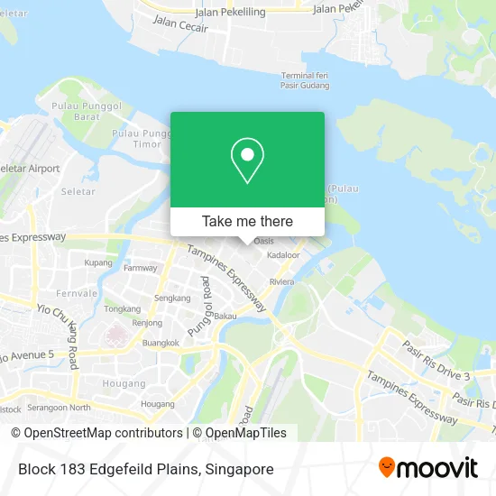 Block 183 Edgefeild Plains map