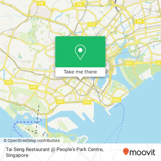 Tai Seng Restaurant @ People's Park Centre地图