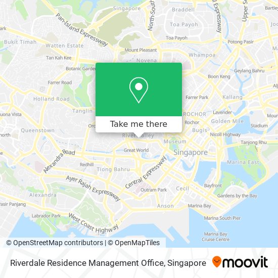 Riverdale Residence Management Office map