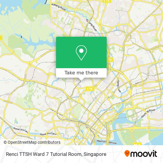 Renci TTSH Ward 7 Tutorial Room map