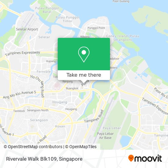 Rivervale Walk Blk109 map