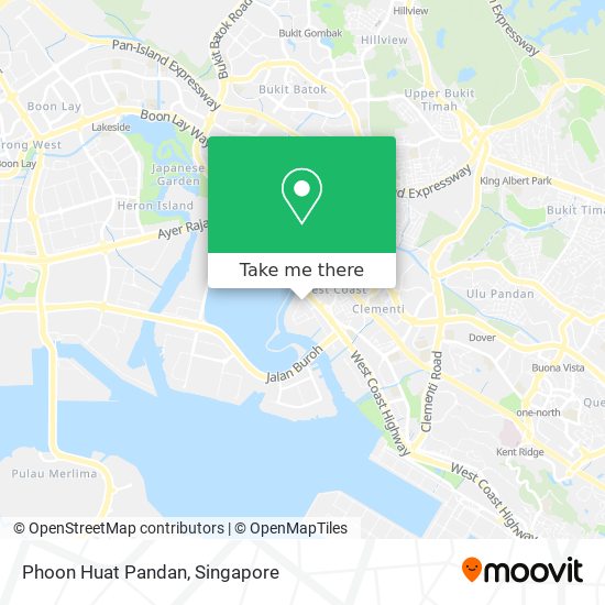 Phoon Huat Pandan地图