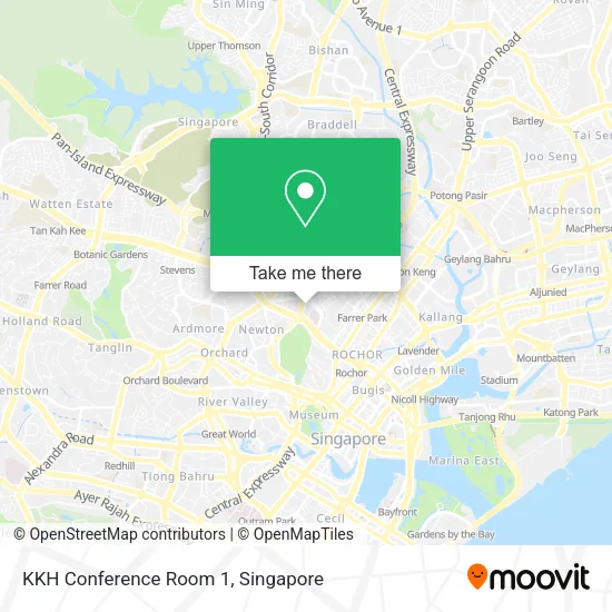 KKH Conference Room 1 map