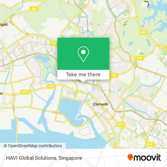 HAVI Global Solutions map