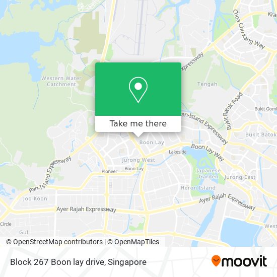 Block 267 Boon lay drive map