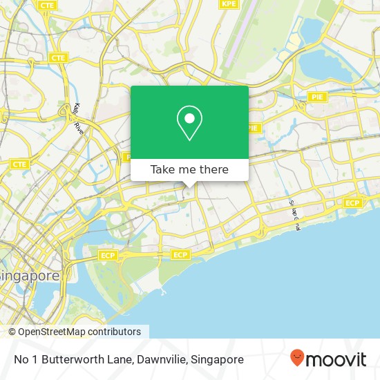 No 1 Butterworth Lane, Dawnvilie地图