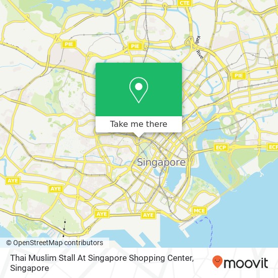 Thai Muslim Stall At Singapore Shopping Center map