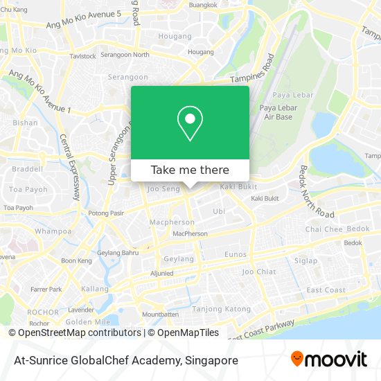 At-Sunrice GlobalChef Academy map