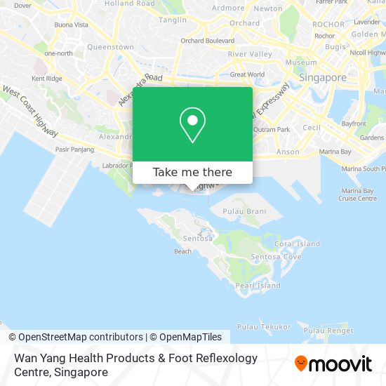 Wan Yang Health Products & Foot Reflexology Centre map