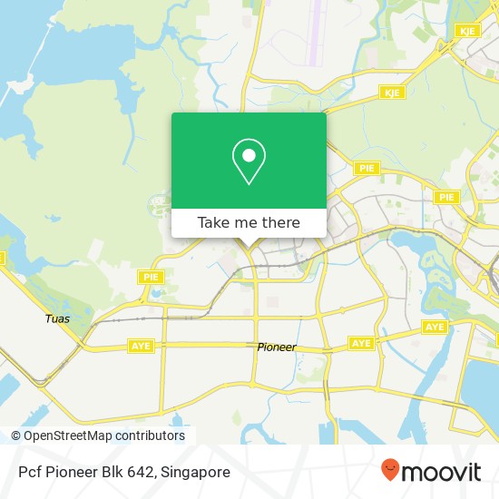 Pcf Pioneer Blk 642 map