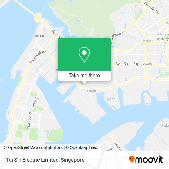 Tai Sin Electric Limited map