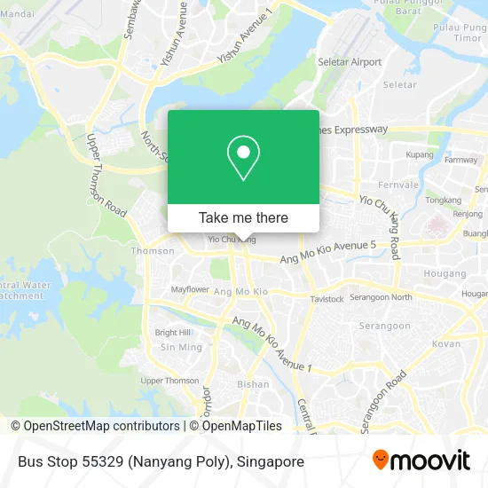 Bus Stop 55329 (Nanyang Poly)地图