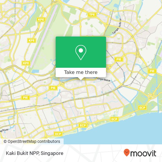 Kaki Bukit NPP map