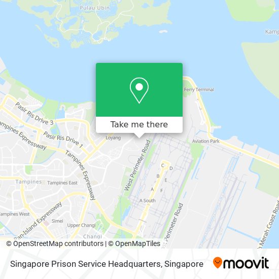 Singapore Prison Service Headquarters map