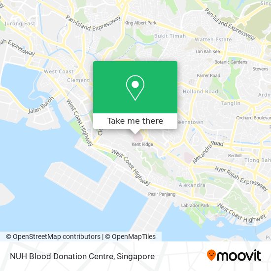 NUH Blood Donation Centre地图