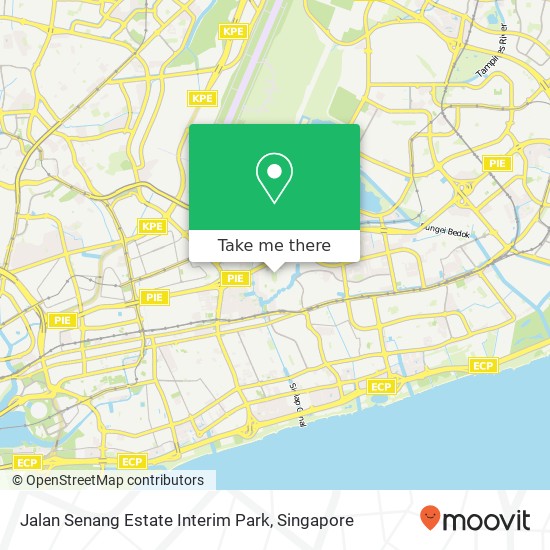 Jalan Senang Estate Interim Park地图