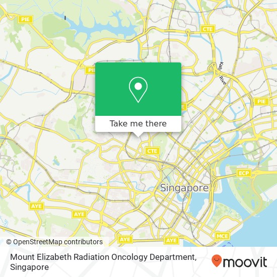 Mount Elizabeth Radiation Oncology Department map