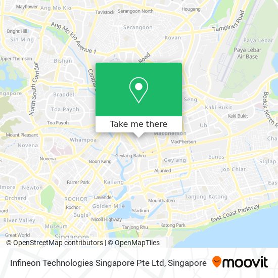 Infineon Technologies Singapore Pte Ltd地图