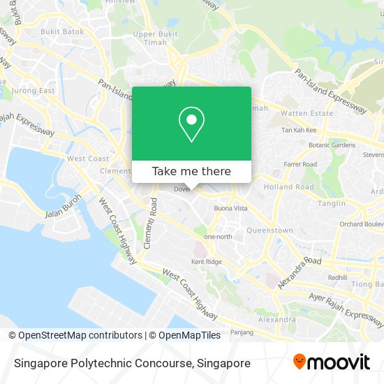 Singapore Polytechnic Concourse map