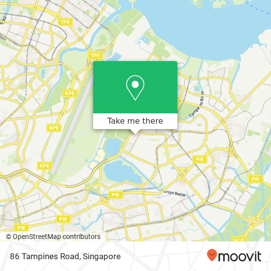 86 Tampines Road地图