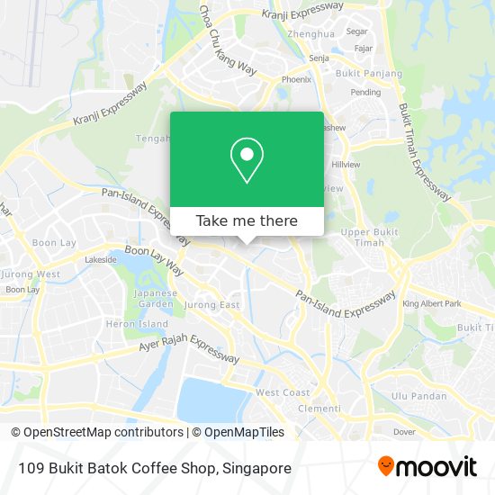 109 Bukit Batok Coffee Shop地图