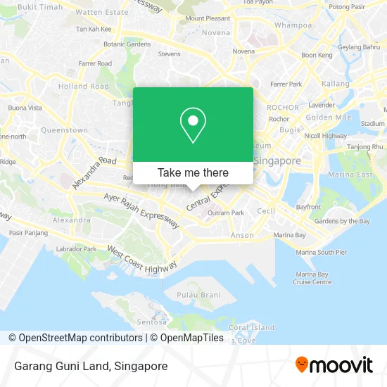 Garang Guni Land地图