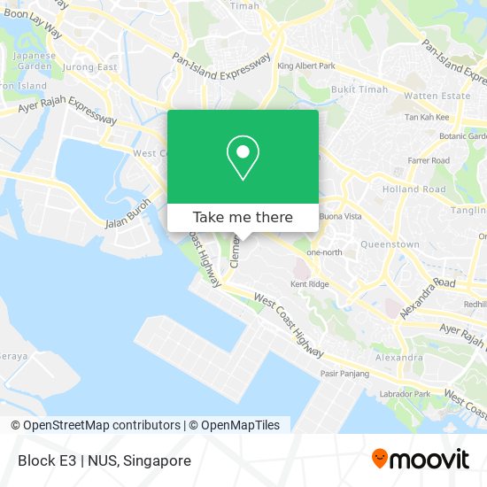 Block E3 | NUS map