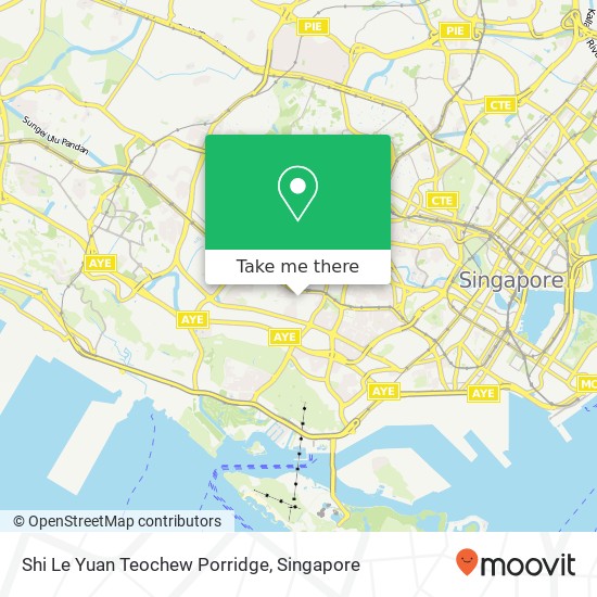 Shi Le Yuan Teochew Porridge map