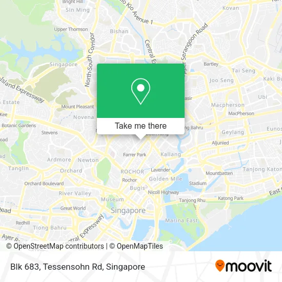 Blk 683, Tessensohn Rd map