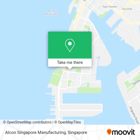 Alcon Map How to Get to Alcon Singapore Manufacturing in Southwest by Bus or Metro?