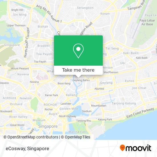 eCosway map