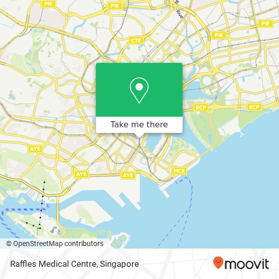 Raffles Medical Centre地图