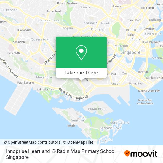 Innoprise Heartland @ Radin Mas Primary School map