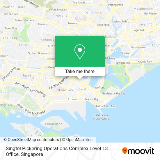 Singtel Pickering Operations Complex Level 13 Office地图
