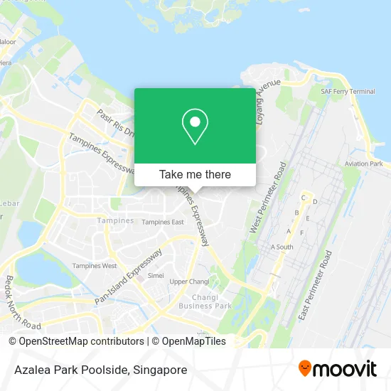 Azalea Park Poolside map