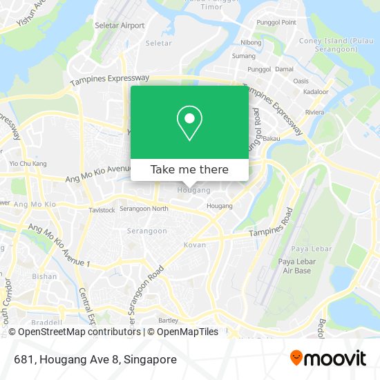 681, Hougang Ave 8地图