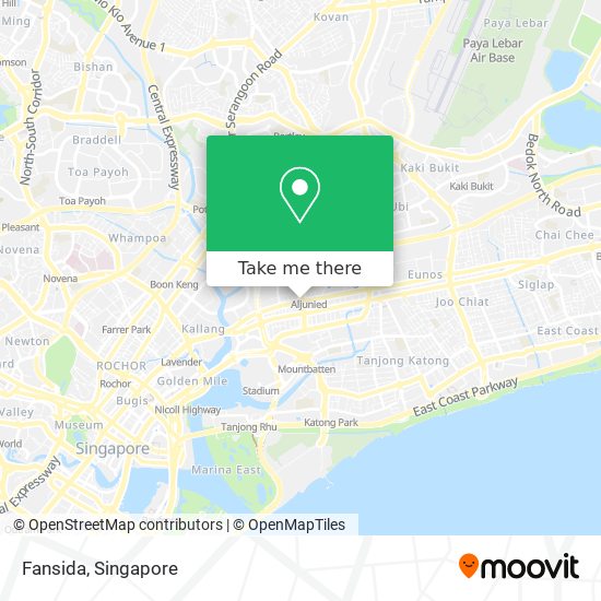 Fansida map