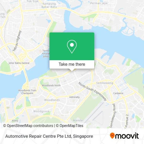 Automotive Repair Centre Pte Ltd map