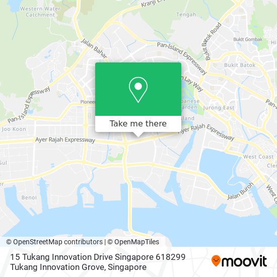 15 Tukang Innovation Drive Singapore 618299 Tukang Innovation Grove地图