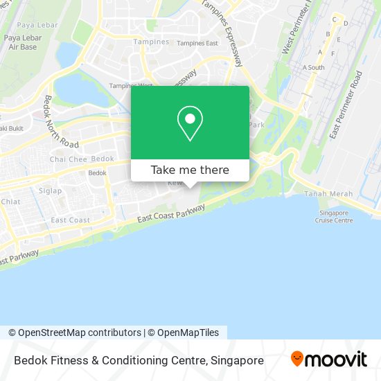 Bedok Fitness & Conditioning Centre地图