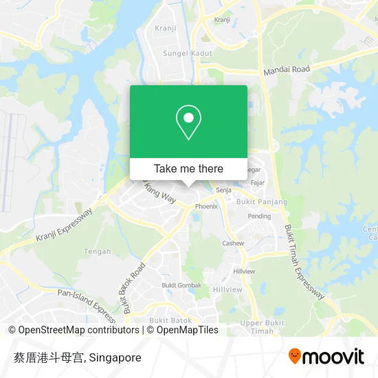 蔡厝港斗母宫地图