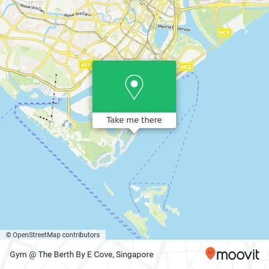 Gym @ The Berth By E Cove map