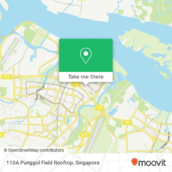 110A Punggol Field Rooftop地图