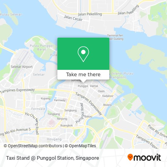 Taxi Stand @ Punggol Station地图
