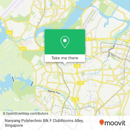 Nanyang Polytechnic Blk F ClubRooms Alley map